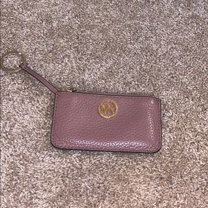 Michael Kors Mauve Leather Wallet